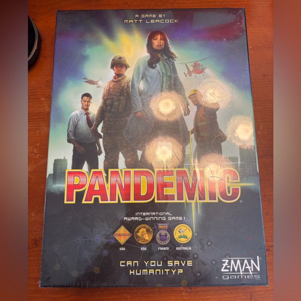 Pandemic Board Game - Illustrated Strategy Game Box